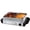 Silver, Black, variant on OVENTE Electric Warming Tray with Adjustable Temperature Control, Compact Food Warmer & Server for Buffets, Parties, Events, and Dinners, Cool-Touch Handles, Stainless Steel, Silver FW170S