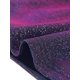 thumbnail image 5 of Vestido de Fiesta con Purpurina para Mujer con Decoración de Encaje Vestido Brillante de Tirantes con Cordones Azul Morado Oscuro XL, 5 of 6