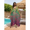 thumbnail image 3 of Sunforyou Chiffon Kaftan Dresses Plus size Swimsuit Coverup 2026 Summer Moo moo Dress for Women Caftan Loungewear, 3 of 5