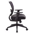 thumbnail image 3 of Air Grid Back Manager's Chair in Black Bonded Leather Seat, 3 of 5