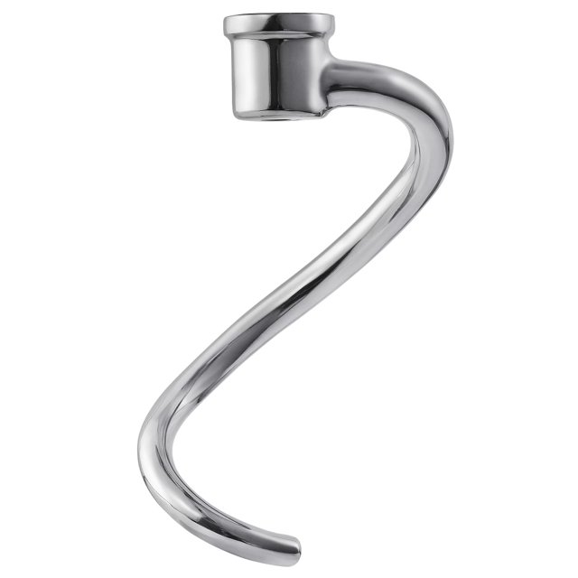 Gancho de masa para batidora, accesorio de gancho de masa en espiral de acero inoxidable para batidoras con soporte elevador, cabezal mezclador de harina doméstico