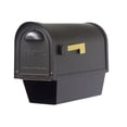 thumbnail image 5 of Classic Curbside Mailbox with Newspaper Tube, Locking Insert and Tacoma Mailbox Post with Direct Burial Kit, 5 of 7