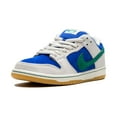 thumbnail image 4 of NIKE MENS Dunk Low SB "Hyper Royal Malachite" HF3704 001 from Stadium Goods, 4 of 8