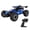 Blue, variant on 1:16 4WD RC Monster Truck, High-Speed Alloy Remote Control Car with 2.4GHz Control, Proportional Steering, Spring Suspension, LED Headlights, All-Terrain Off-Road Design