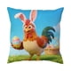 thumbnail image 2 of Funda de cojín | Funda para sofá, cama o silla | Funda decorativa con cremallera invisible | Cuadrada de 45x45 cm para decoración del hogar, interior y exterior | Diseño con estampado animal, 2 of 6