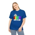 thumbnail image 2 of Pride Shirt HUMAN LGBTQ Flag Lesbian Pride Month Rainbow Gay Womens Plus Size Tops, 2 of 8