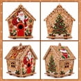 thumbnail image 5 of Christmas Wooden House Pearl Art DIY Craft Kit,Beginner Friendly 3D Cabin Ornament,Santa Reindeer Snowflake Rhinestone Bead Painting Set,Indoor Tabletop Xmas Tree Hanging Holiday Decor Gift for Adult, 5 of 10