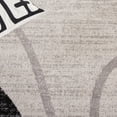 thumbnail image 6 of SAFAVIEH Skyler Georgene Geometric Area Rug, Ivory Grey/Black, 4' x 6', 6 of 7