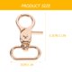 thumbnail image 2 of unbranded 5Ud Tipo Garra Metálico Dorado Para De Bolsos Y Proyectos Artesanales, 2 of 8