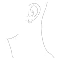 thumbnail image 3 of Bling Jewelry Womens Hoop Huggie Earrings Sterling Silver Horse Bit Western Jewelry Gift, 3 of 4