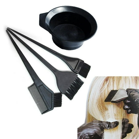 Best 4/pk Salon Hair Coloring Dyeing Kit Color Dye Brush Comb Mixing Bowl Tint Tool Bleach deal Best 4/pk Salon Hair Coloring Dyeing Kit Color Dye Brush Comb Mixing Bowl Tint Tool Bleach deal