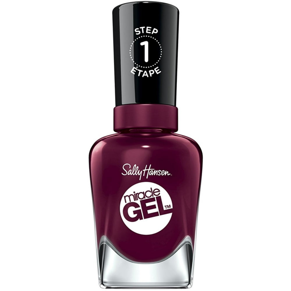 Sally Hansen Miracle Gel Nail Polish, VAmplified 0.5 oz (Pack of 2