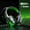 Green, variant on High-Quality Glowing Gaming Headset with Wireless Capabilities, Suitable for Calls, Adjustable, And Allows Seamless Switching Between Wired And Wireless Listening with Physical Noise Cancellation
