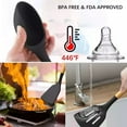 thumbnail image 3 of 33 Pcs Cooking Utensils Set, Silicone Kitchen Gadgets Utensil Set with Wooden Handle  Non-Stick Silicone Cooking Utensils Spatula Set with Holder, 3 of 7