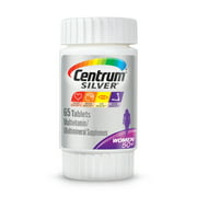Angle View: Centrum Silver Multivitamins for Women Over 50, Multimineral Supplement, 65 Ct