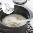 thumbnail image 2 of 3 unids Cuchara de arroz de acero inoxidable Cuchara simple Cuchara de cocina Cuchara de cocina Gadget, 2 of 6