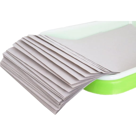 Sprouter Germinating Paper,7x10.2In Durable Seed Sprouter Paper,100Packs,Grey Portable Germinating Growing Kit for Garden,Farm
