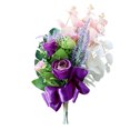 thumbnail image 1 of Ramo de flores artificiales Decoración de flores falsas para silla Herramienta de decoración de plantas de boda en casa Yuarrent HA8199-02B, 1 of 6