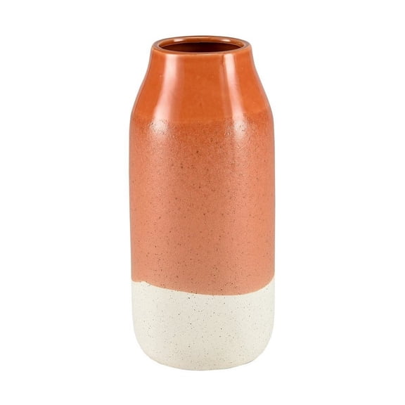 Elk Home Terra Vase in Coral 12 inch Tall