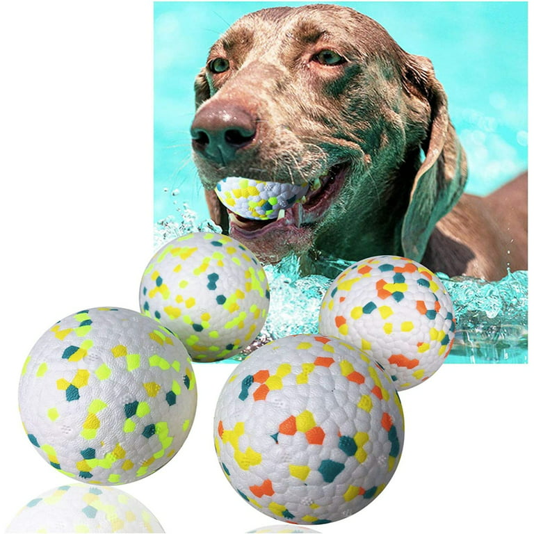FABLE Signature Ball - Interactive Rubber Dog Ball with Treat Openings -  for Most Breeds and Sizes - Durable Dog Toy Ball - 2.45” Diameter