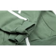 thumbnail image 6 of LittleSpring Little Girls Jogger Set 2 Piece Outfits Athletic Tracksuit Zip Up Hoodie Sweatshirt and Sweatpants Green 5T, 6 of 6
