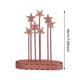 thumbnail image 3 of Centro de mesa neutro Decoración de mesa neutra Estrella de madera para mesa Decoración boho para vacaciones Decoración rústica Estantería Fiesta, 3 of 7