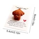 thumbnail image 3 of Tarjeta de regalo con diseño de osito de peluche y perrito de resina: tarjeta decorativa para notas escritas a mano, perfecta para cumpleaños, días festivos o muestras de agradecimiento., 3 of 6
