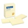 Highland Notes, 3 in. x 5 in., Yellow, 12 Pads/Pack