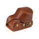 thumbnail image 4 of Estuche de cámara de cuero PU portátil con reemplazo de correa para el hombro para, 4 of 8