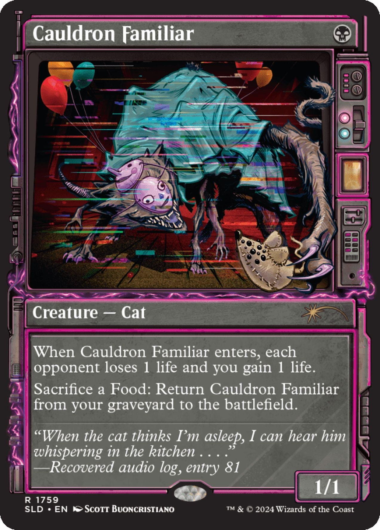 Magic the Gathering Secret Lair Showcase: Duskmourn Foil Edition