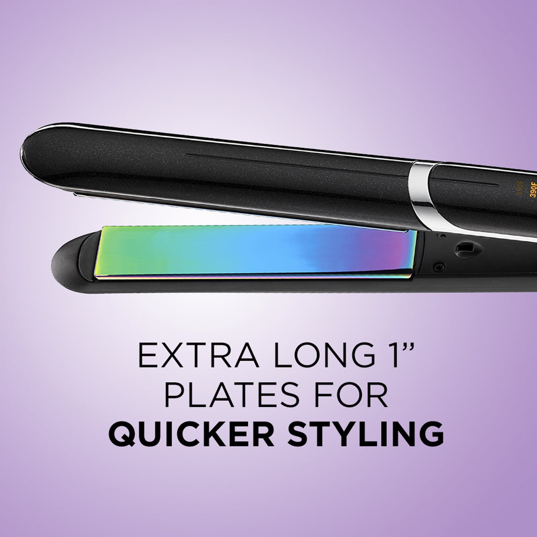 INFINITIPRO by Conair© 1" Rainbow Titanium Flat Iron