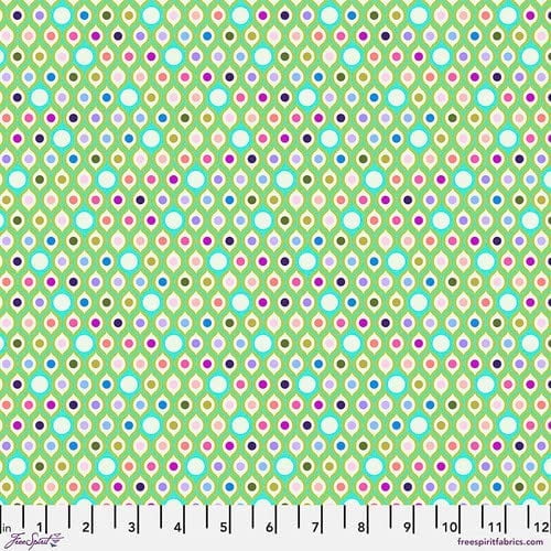 Parisville Deja Vu Fat Quarter Bundle (8 Pieces) by Tula Pink for Free Spirit 18 x 21 inches (45.72 cm x 53.34 cm) Fabric cuts DIY Quilt Fabric