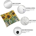 thumbnail image 6 of nygtbtfer ummer Pillow Set of 2 Pillows Decorative Throw Pillows Decorations Decor Cushion Case for Sofa Couch White, 6 of 7