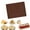 Brown #2, variant on Heat-Tolerant Silicone Baking Mat & Fruit Dehydrator Sheet | Non-Stick Reusable Oven Liner | 12.2x10.23 Inch Cookie Baking Pad for Home Bakers & Students