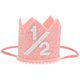 thumbnail image 1 of Sombrero de cumpleaños 1/2 Sombrero de corona de fiesta de cumpleaños Sombrero de corona de bebé Sombrero de corona de cumpleaños Sombrero de cumpleaños decorativo, 1 of 4