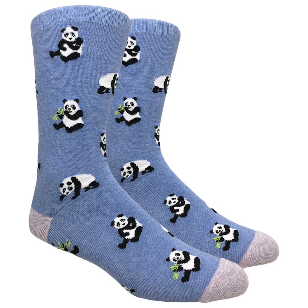Buyyourties SOCKZ85 Mens Novelty Panda Bear Socks