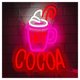thumbnail image 1 of Luz De Neón De HOT COCOA, Letreros Regulables Con Alimentación Por USB, Decoraciones Para Cafeterías, Restaurantes Y Cocinas Familiares, 1 of 7