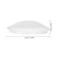thumbnail image 2 of OULII Lampshade for Recessed Light Ceiling Light Modern White 1Pcs, 2 of 8