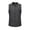 Dark Gray, variant on WIZUTIZ Men's Herringbone Vest Solid Color Stand Collar Sleeveless Single Breasted Button Front Pockets Slim Fit Casual Business Waistcoat
