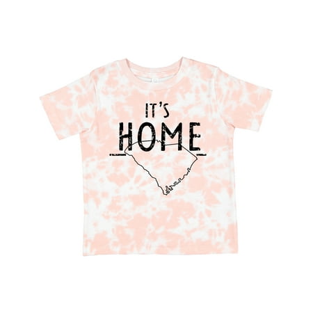 

Inktastic It s Home- State of South Carolina Outline Distressed Text Boys or Girls Toddler T-Shirt