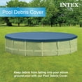 thumbnail image 4 of Open Box Intex 15' Round Above Ground Swimming Pool Cover, (Pool Cover Only), 4 of 8