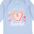 thumbnail image 4 of Inktastic Pop Pop's Little Sweetie with Pink Heart Cookie Boys or Girls Long Sleeve Baby Bodysuit, 4 of 5