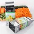 thumbnail image 3 of Cheers 4 Sides Multifunction Stainless Steel Garlic Chopper Potato Vegetable Slicer, 3 of 8
