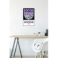 thumbnail image 6 of NBA Sacramento Kings - Logo 21 Wall Poster with Pushpins, 14.725" x 22.375", 6 of 6