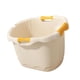 thumbnail image 1 of Cubo de ducha con asiento de apoyo, antideslizante, portátil, cómodo, cubo de baño para bebés, bañera para niños recién nacidos Amarillo S, 1 of 9