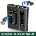 thumbnail image 3 of ANENG M469D RJ45 Cable Lan Tester Network Cable Tester RJ11 RJ12 CAT5 UTP LAN Cable Tester Networkin, 3 of 5