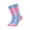 Pink, variant on LIZENG Kids' Ski Socks for Boys & Girls Thermal Socks with Non Grips Colorful Ankle Support Socks Toddler Girl Show Socks
