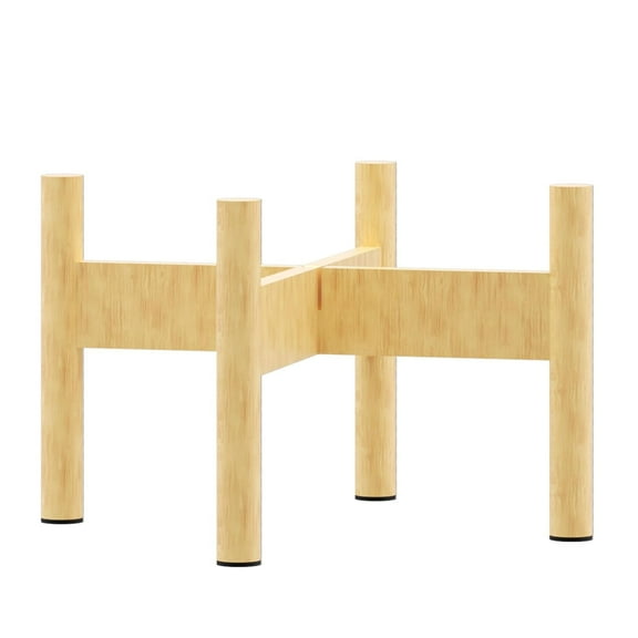 iSpring Wooden Stand for DGF2 Gravity-Fed Stainless Steel Countertop Water Filter System, Natural Wood