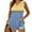 Yellow, variant on ZhiZhuang 2024 Women's Summer Plus Size Tank Top Womens Tank Tops V-Neck Basic Casual Flowy Summer Sleeveless Dressy T-Shirt