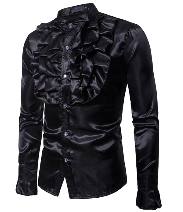 dress shirt with ruffles